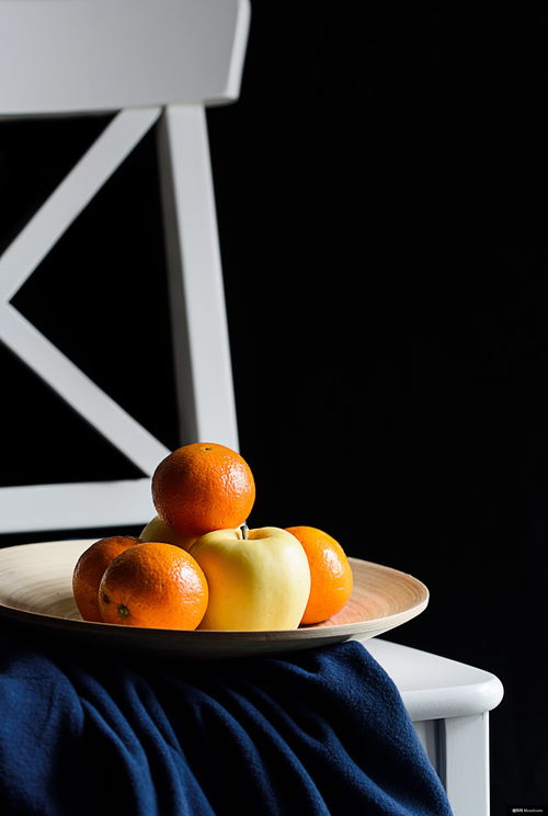 甜蜜的艺术 柑橘与苹果的美食摄影美学